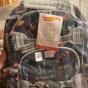 Pottery Barn Hot Wheels Back pack set